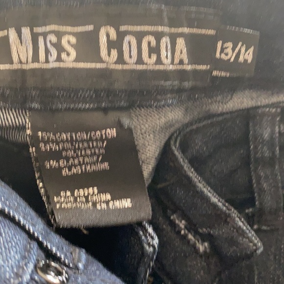 Frilli Premium Miss cocoa jeans  Size 13/14 Dark Denim, ladies jeans - Picture 4 of 4